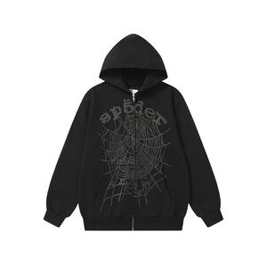 Black Spider Web Hoodie